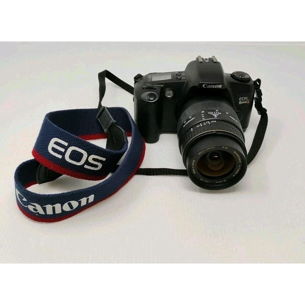 Canon EOS Rebel G 35mm SLR Film Camera w 35-80mm Lens User‎ Guide Remote Shutter